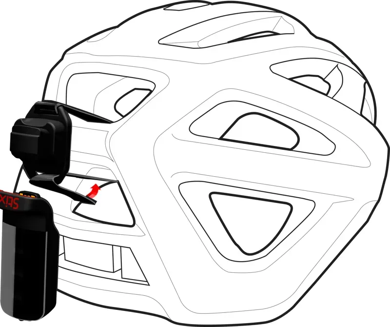 2019 Specialized Stix Helmet Strap Mount in Black