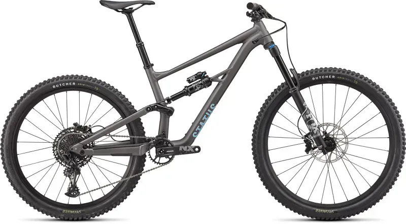Specialized Status 160 Trail Bike in Satin Smoke/Arctic Blue