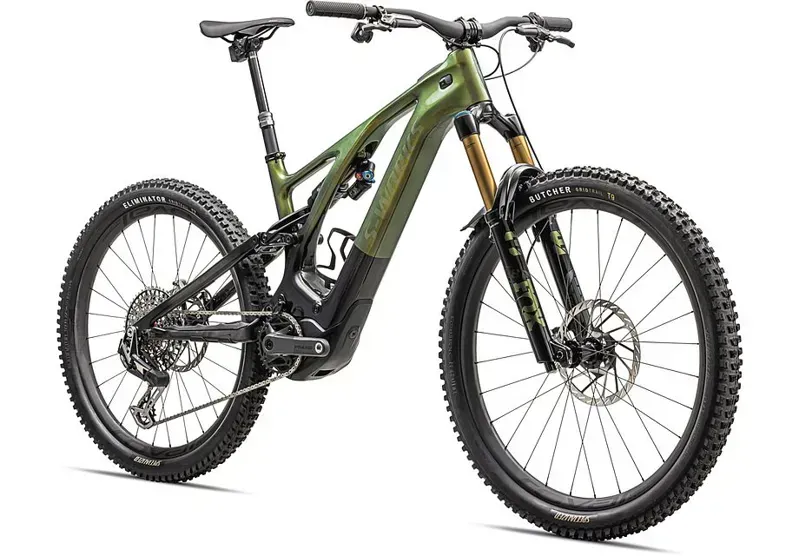 Specialized SW Turbo Levo Carbon eBike in Gold Over Carbon/Carbon-2