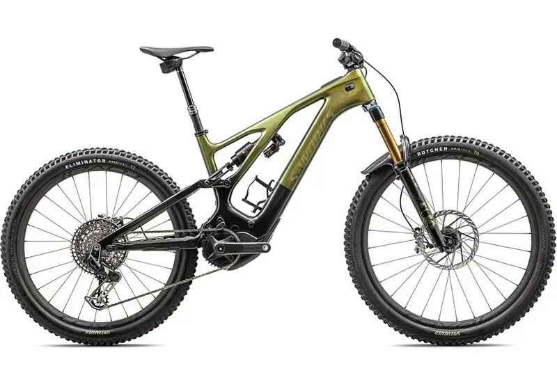 Specialized SW Turbo Levo Carbon eBike in Gold Over Carbon/Carbon-1