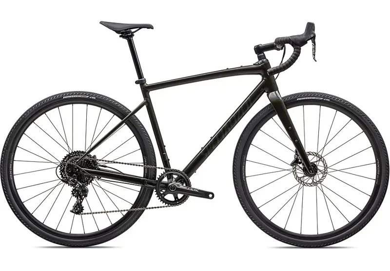Specialized Diverge Comp E5 Gravel Bike in Dark Moss Green/Pearl