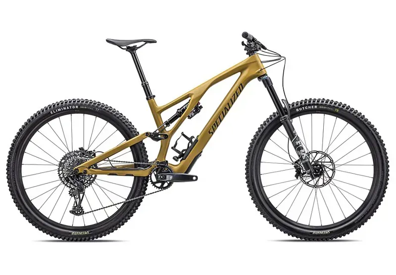 Specialized Stumpjumper EVO Comp Trail Bike in Harvest Gold/Midnight Shadow