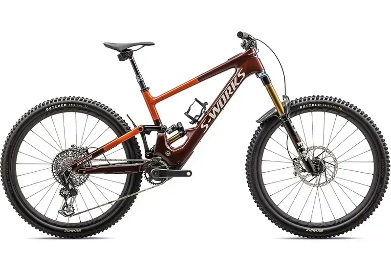 S-Works Turbo Kenvo SL 2 e-Mountain Bike In Gloss Rusted Red/Redwood/White Mountains