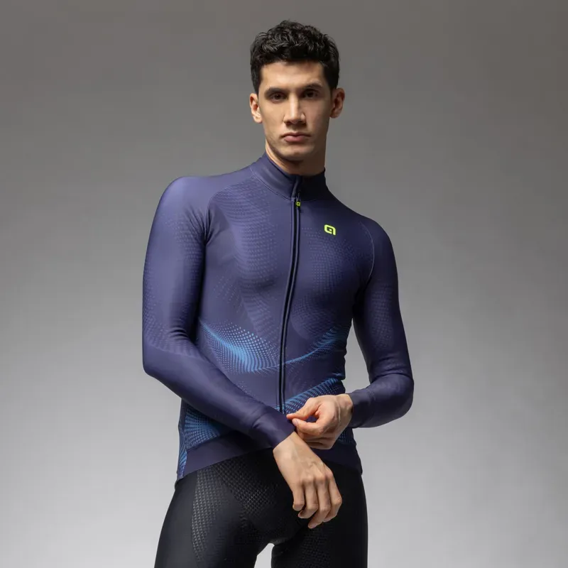Ale Clothing Cosmic Pragma Long Sleeved Jersey in Purple