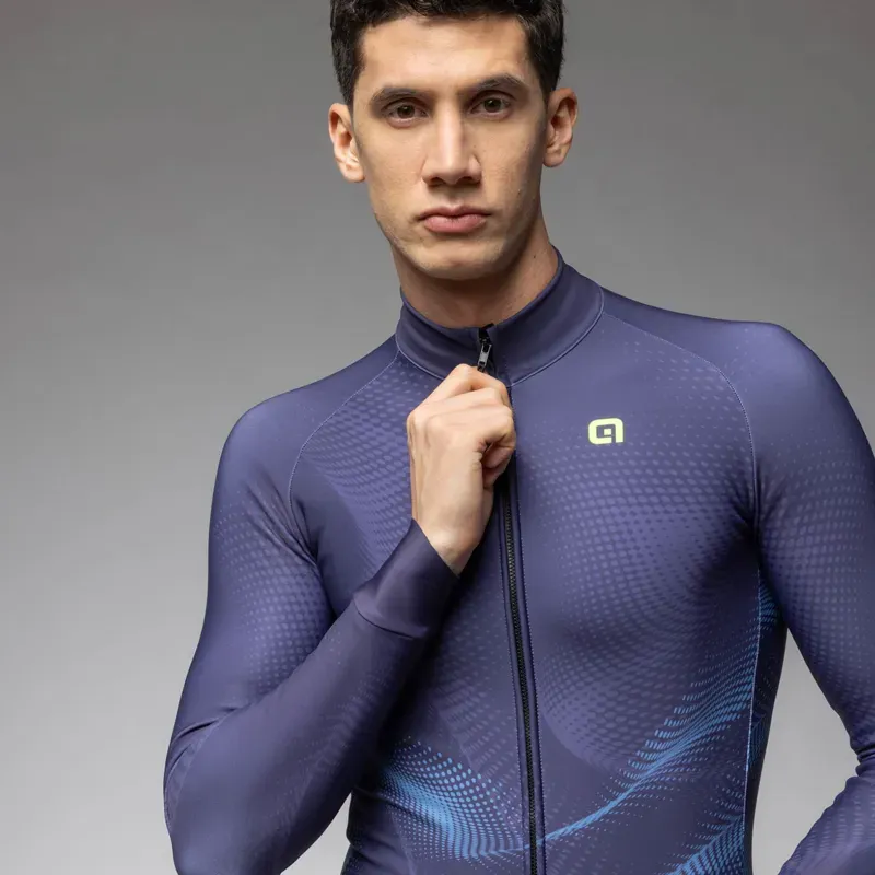 Ale Clothing Cosmic Pragma Long Sleeved Jersey in Purple-2