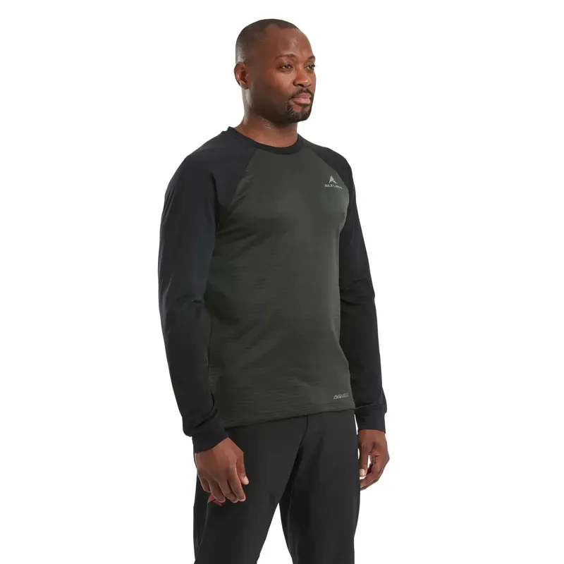 Altura Esker Polartec Men's Long Sleeve Jersey in Black-2
