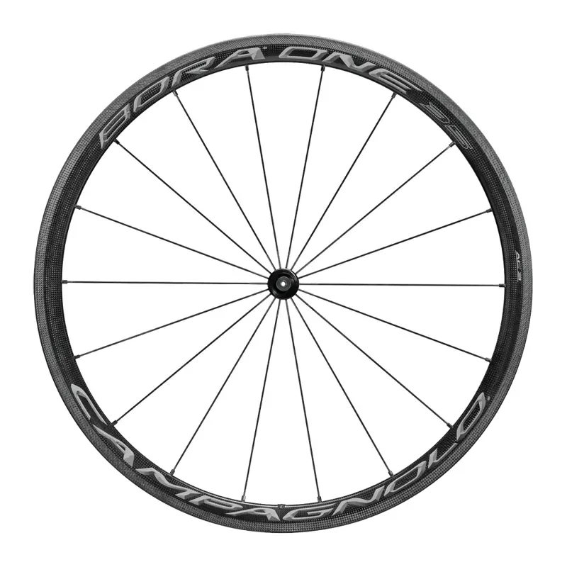 Campagnolo Bora One 35 Dark Label Tubular Wheels in Black-2