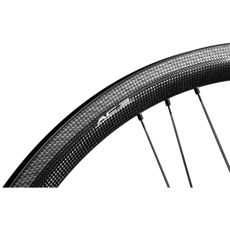 Campagnolo Bora One 35 Dark Label Tubular Wheels in Black-3