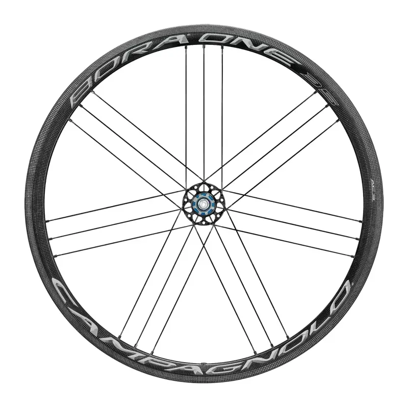 Campagnolo Bora One 35 Dark Label Tubular Wheels in Black-1