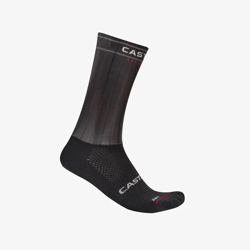 Castelli Fast Feet 4 Socks in Black