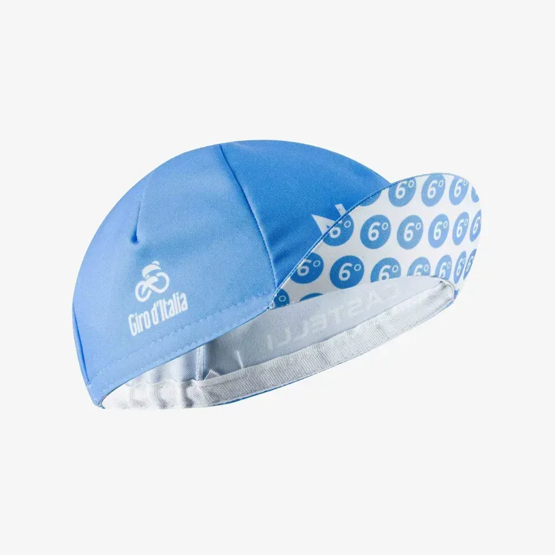 Castelli Giro109 Tappa Cycling Cap in Azzurro Napoli-1