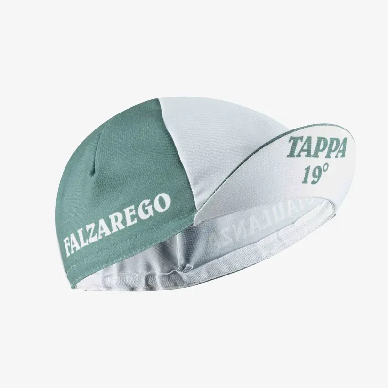 Castelli Giro109 Tappa Cycling Cap in Verde Edera/Bianco-1