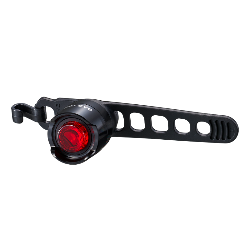 Cateye Orb II Rechargeable Rear Bike Light in Polished Black