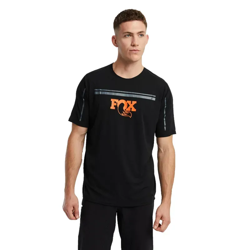 Fox Racing Hightail Short Sleeve Jersey in Black
