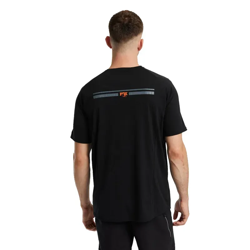 Fox Racing Hightail Short Sleeve Jersey in Black-1
