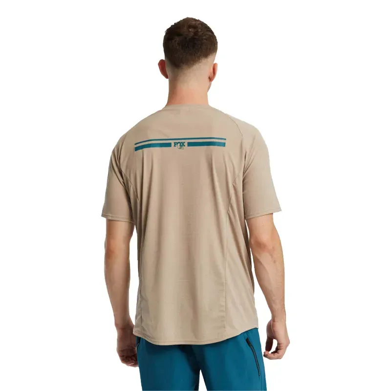 Fox Racing Hightail Short Sleeve Jersey in Dune-1
