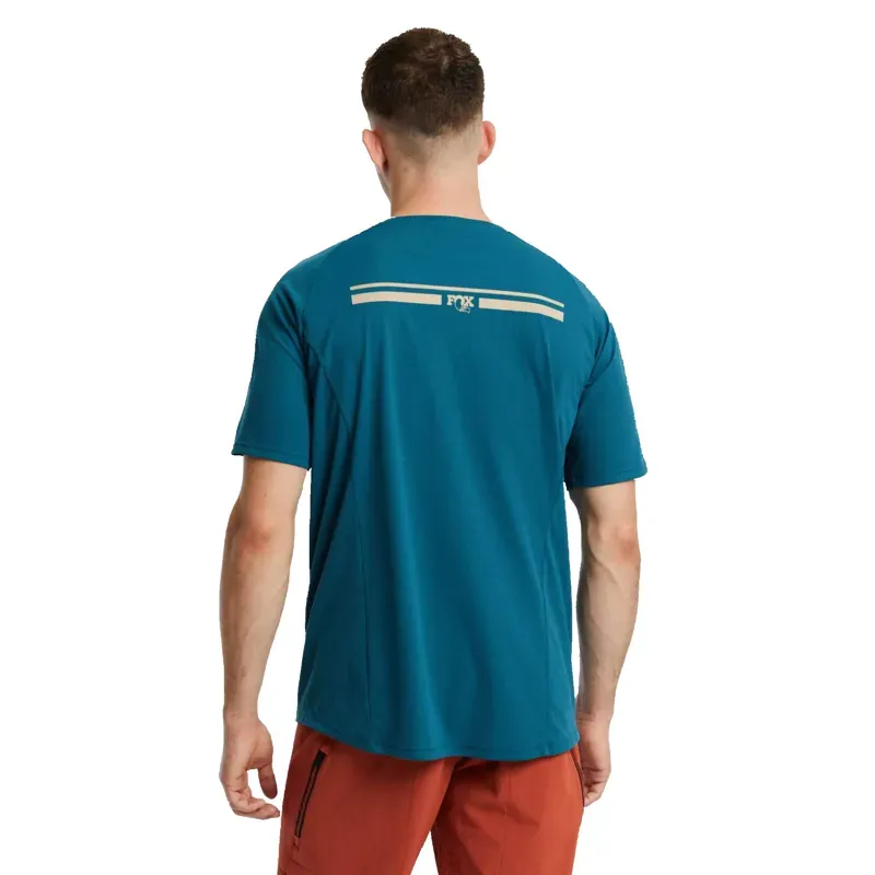 Fox Racing Hightail Short Sleeve Jersey in Seaweed-1