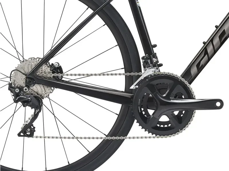 2021 Giant Defy Advanced 2 Road Bike in Black-3
