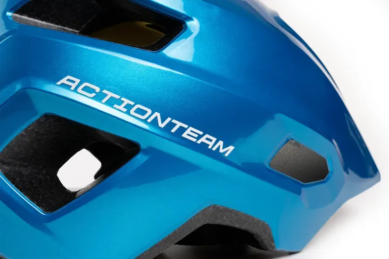 Cube Helmet Linok X Actionteam in Blue-4