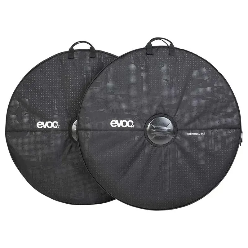 Evoc MTB Wheel Bag Twin Set in Black