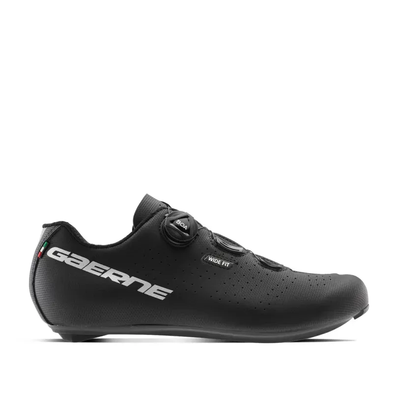 Gaerne G.Sprint Wide Road Cycling Shoes in Matt Black