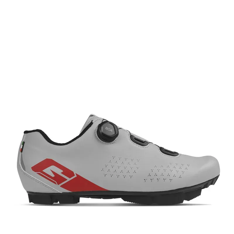 Gaerne G.Trail+ MTB Shoes in Grey/Red