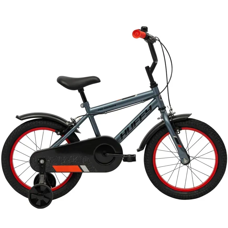 Huffy Pro Thunder Boys' 16-inch Bike in Charcoal Grey