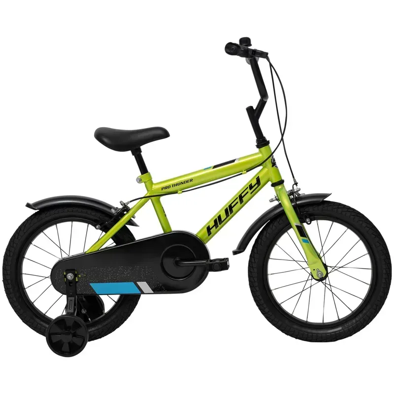 Huffy Pro Thunder Boys' 16-inch Bike in Acid Green