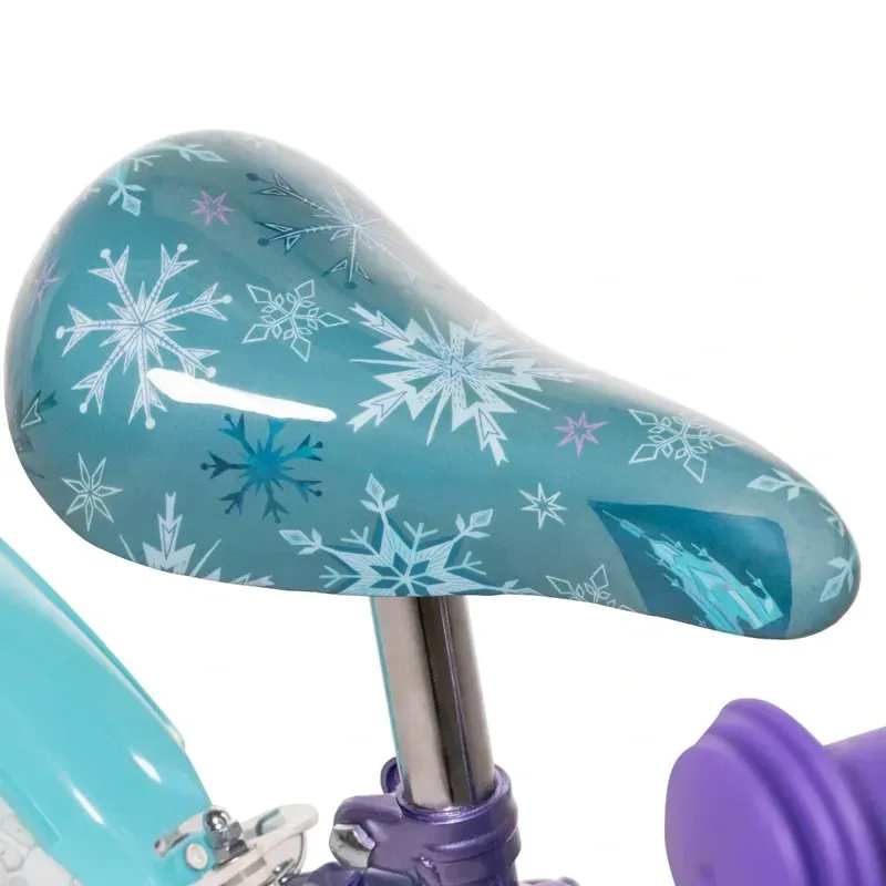 Huffy Disney Frozen 12-inch Kids' Bike in Purple/Green-10