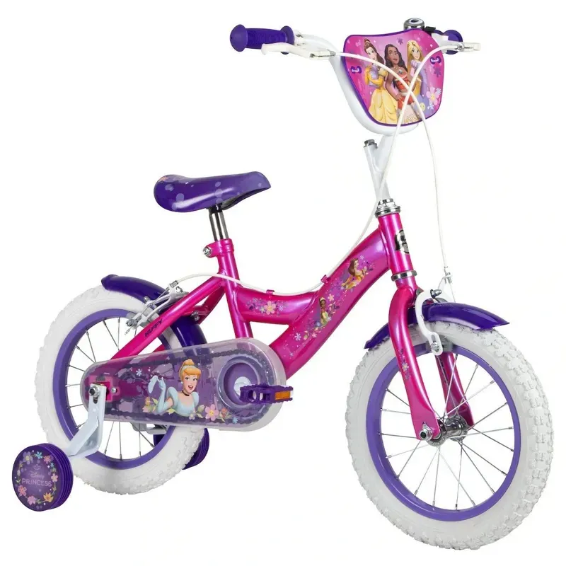 Huffy Disney Princess 14-inch Kids' Bike in Pink-1