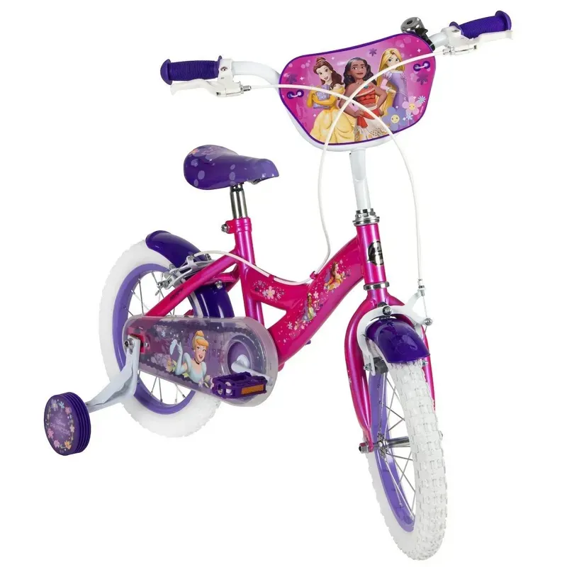 Huffy Disney Princess 14-inch Kids' Bike in Pink-2