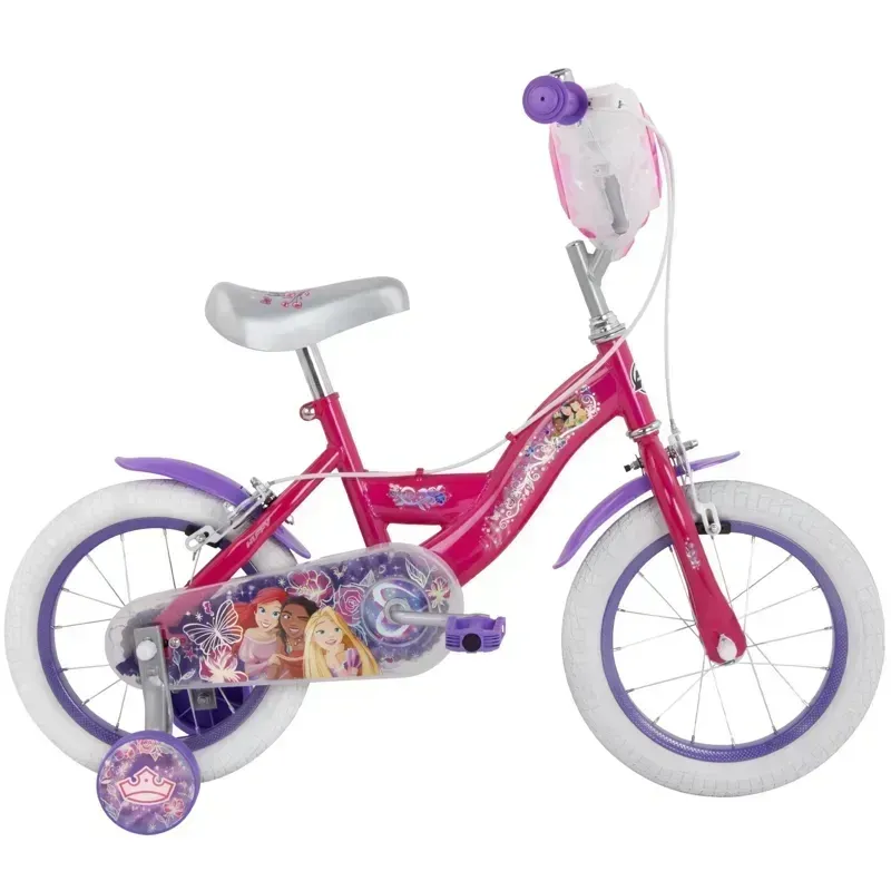 Huffy Disney Princess 14-inch Kids' Bike in Pink-3