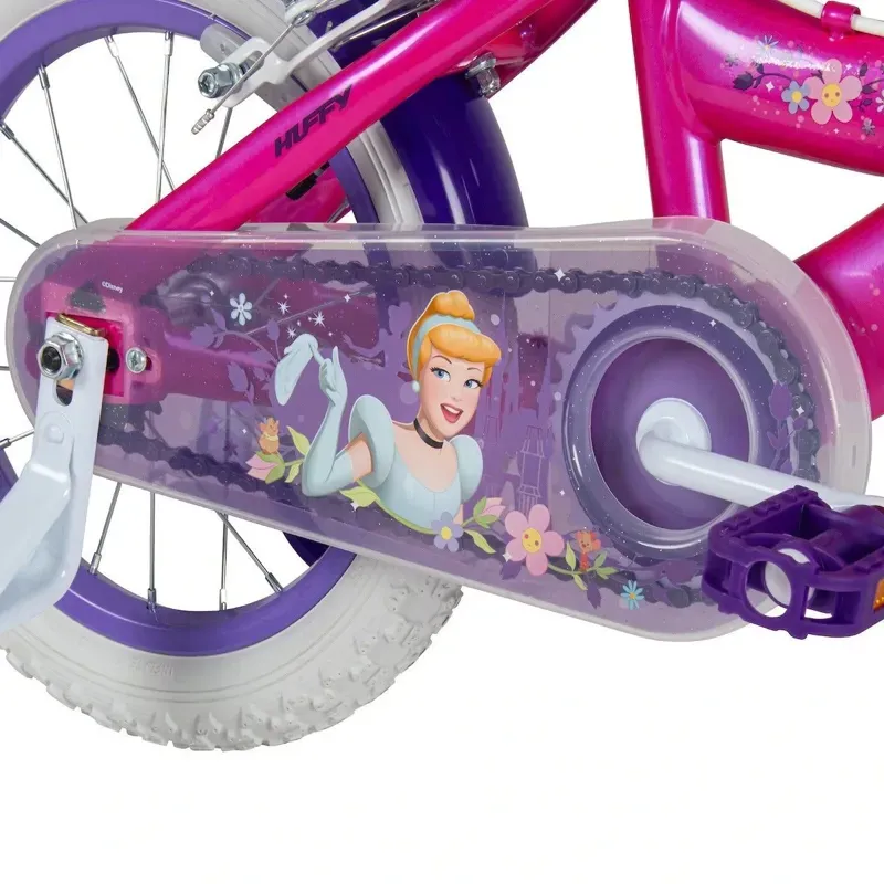 Huffy Disney Princess 14-inch Kids' Bike in Pink-6
