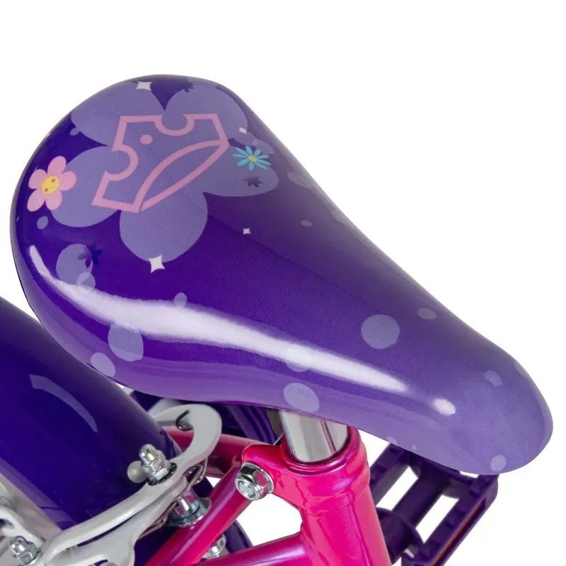 Huffy Disney Princess 14-inch Kids' Bike in Pink-8