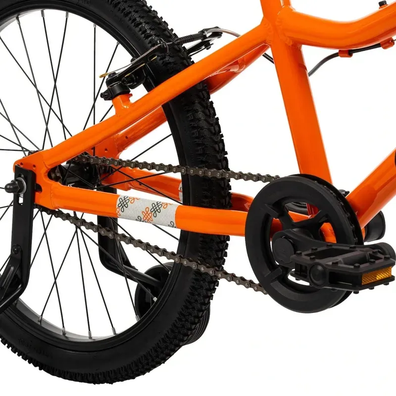 Huffy Literide SS 20-inch Kids' Bike in Tangerine Orange/Pebble Grey-10