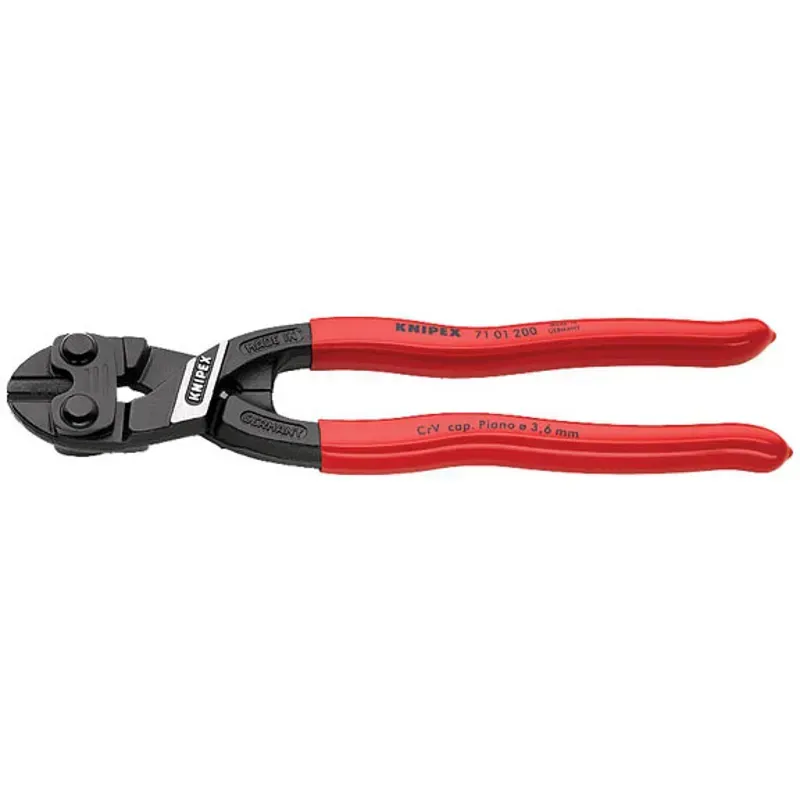 Knipex High Leverage Bolt Cutter in Red/Black