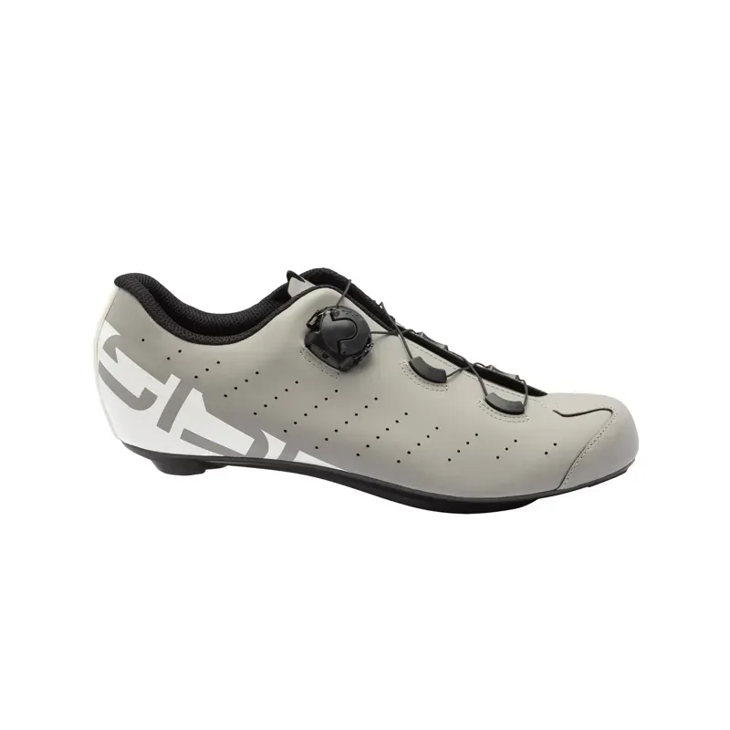 Sidi Fast 2 Monochrome Road Shoes in Cement/Ice White