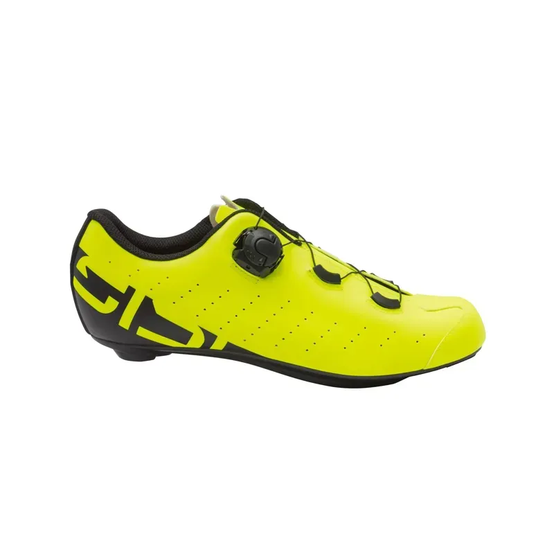 Sidi Fast 2 Road Shoes in Yellow Fluo/Black