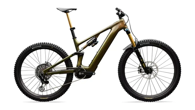 Specialized S-Works Turbo Levo 4 eMountain Bike in Laurel Green Metallic