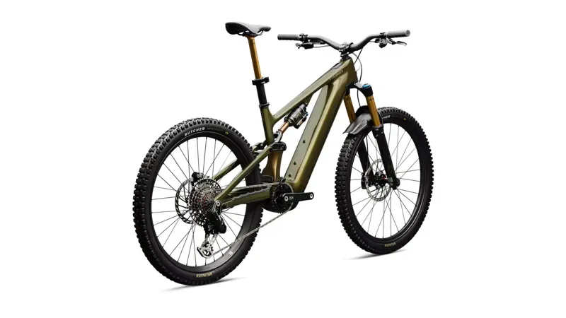 Specialized S-Works Turbo Levo 4 eMountain Bike in Laurel Green Metallic-2