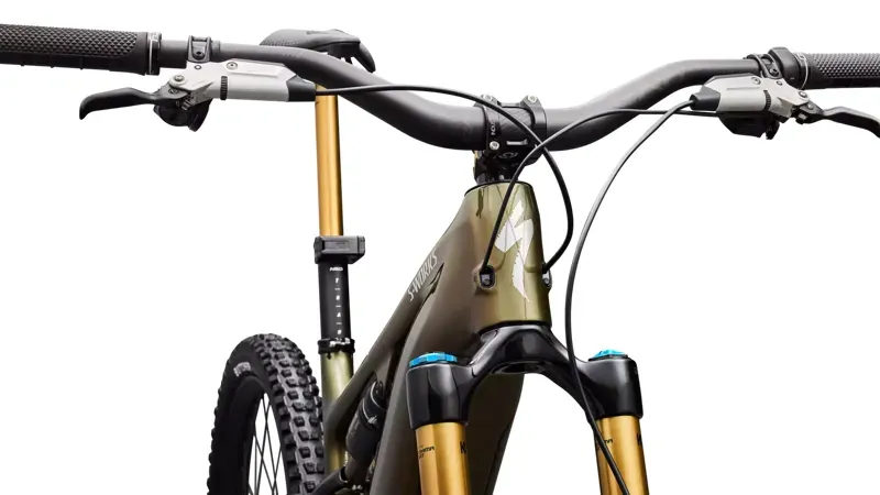 Specialized S-Works Turbo Levo 4 eMountain Bike in Laurel Green Metallic-4
