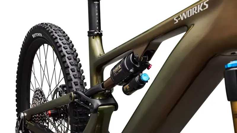 Specialized S-Works Turbo Levo 4 eMountain Bike in Laurel Green Metallic-5