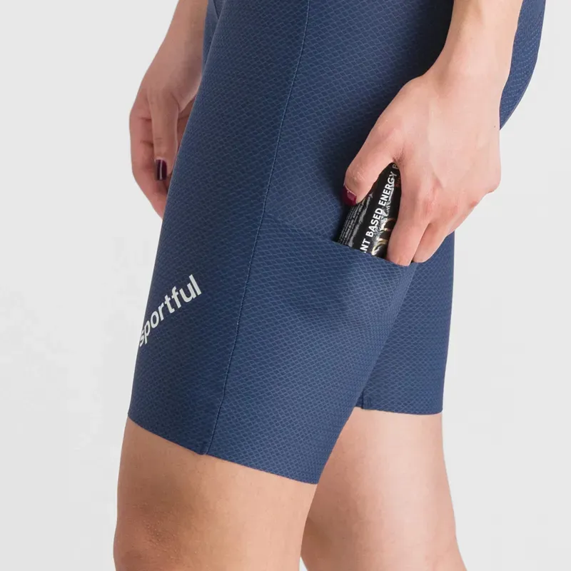 Sportful Hyperepic Women's Bib Shorts in Galaxy Blue-4