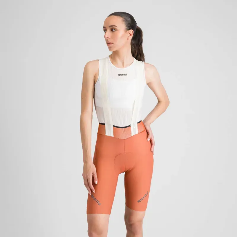 Sportful Hyperepic Women's Bib Shorts in Sienna Glow