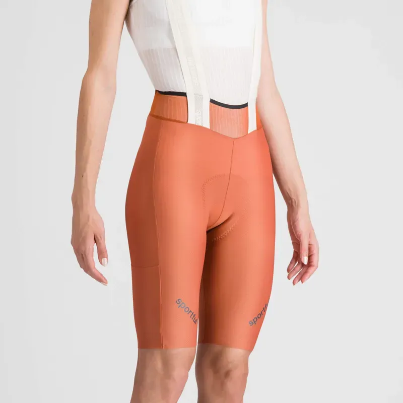 Sportful Hyperepic Women's Bib Shorts in Sienna Glow-2