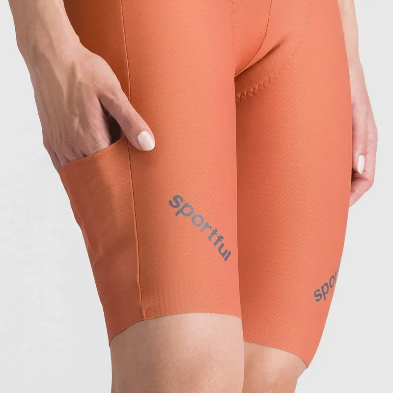 Sportful Hyperepic Women's Bib Shorts in Sienna Glow-4