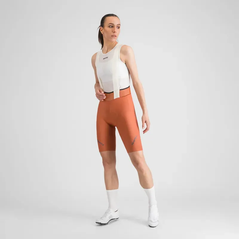 Sportful Hyperepic Women's Bib Shorts in Sienna Glow-7