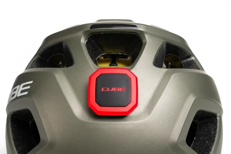 Cube Linok TM Helmet in Reed Green-2