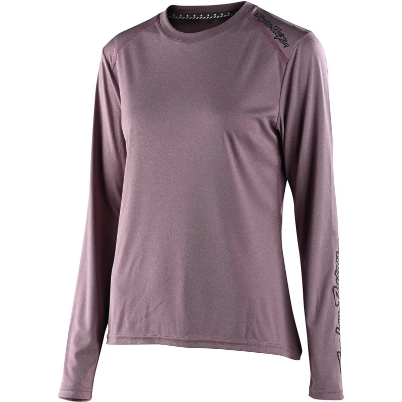 2021 Troy Lee Designs Womens Lilium Long Sleeve Jersey in Purple