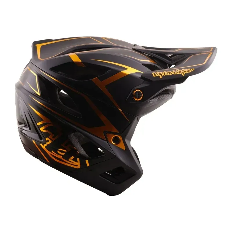 Troy Lee Designs Stage Pinstripe Helmet in Black-4